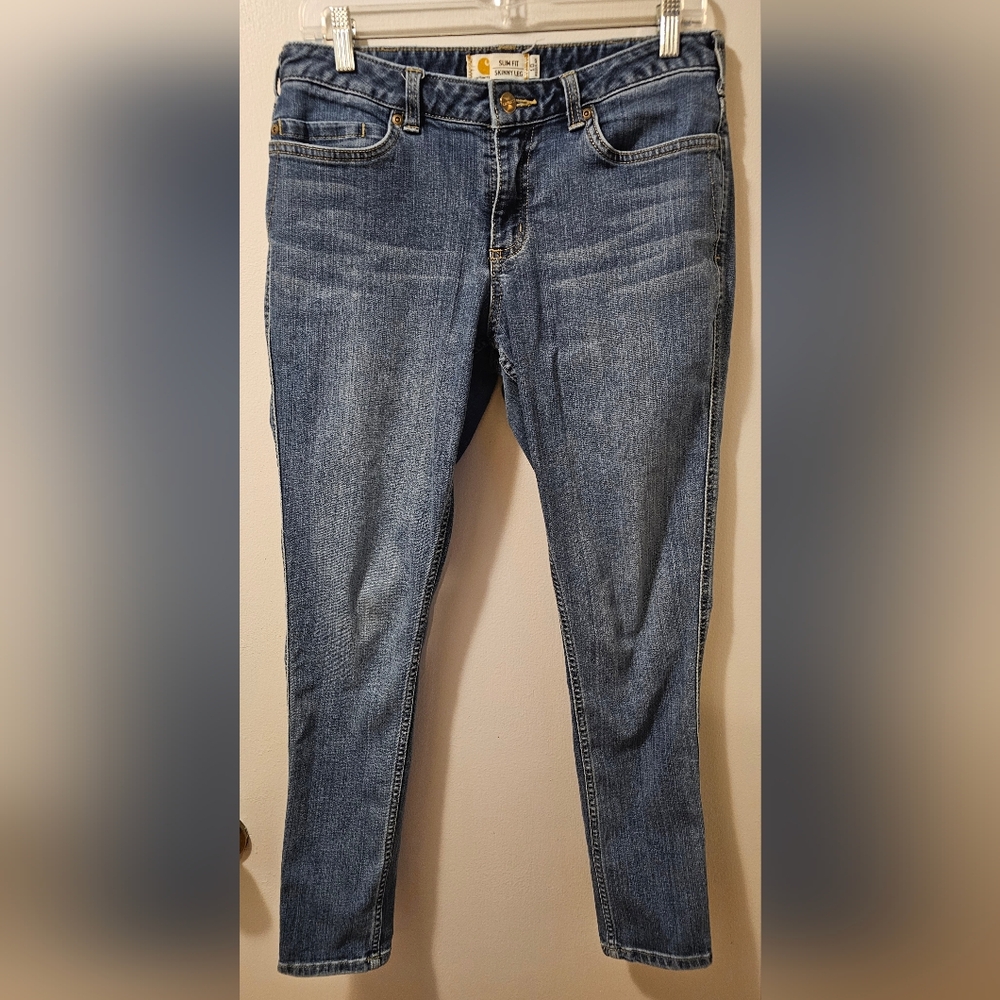 Carhartt Slim Fit Skinny Leg Jeans‎ Blue Women's Size 10